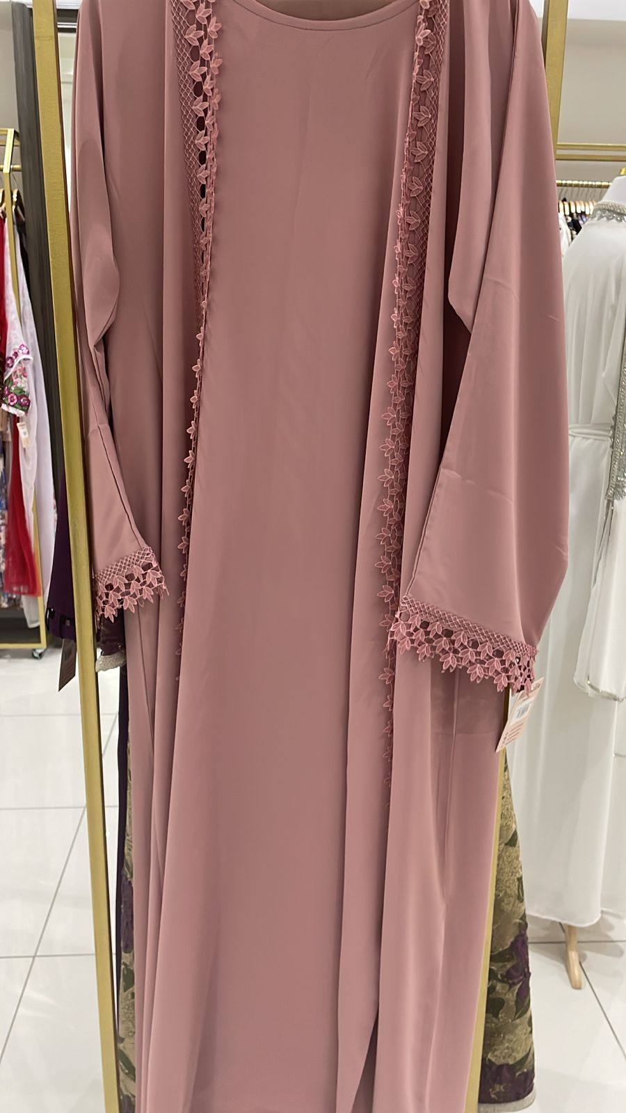 šø Elegant Pink Abaya ā Premium Nida Fabric | Free Delivery & Cash on Delivery